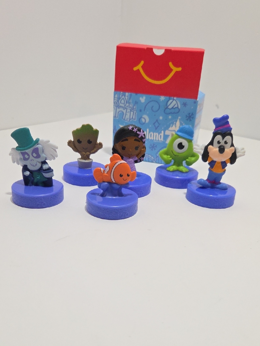 Disneyland MCDonalds Groot, Mike, Nemo, Goofy and More